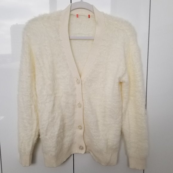 Joe Fresh - Fluffy Soft Cream Cardigan